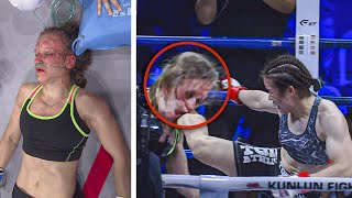 Women's Most Savage Knockouts | Savage Moments, KO's Highlights