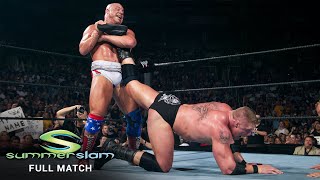 Full Match - Kurt Angle Vs Brock Lesnar - Wwe Title Match Summerslam 2003