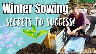 🌱 Winter Sowing Secrets for Success | What It Is \u0026 How to Avoid Common Problems ❄️