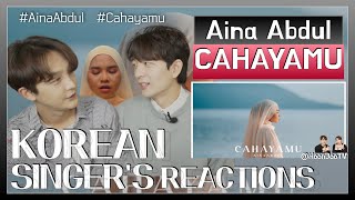 [Full ver Reacts] ‘CahayaMu (Official MV)’ - ‘Aina Abdul🇲🇾’ React by. Hoondoo🇰🇷