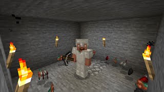 Minecraft survival series ep#4 full iron armour and redstone mine.