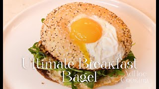 The Ultimate Breakfast Bagel.