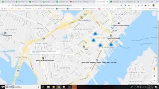 Google map auto complete with marker cluster