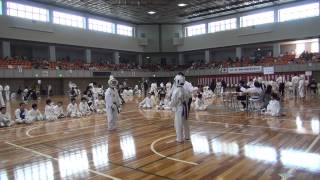 硬式空手県大会最激戦区小学5年組手2 Schoolboy Koshiki karate2