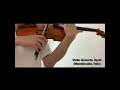 ビオラのハイポジション実践練習 violin concerto op.64 mendelssohn felix viola