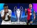 VINI HAT-TRICK, REAL COMEBACK, BARCA GETS REVENGE, RAPHINHA HAT-TRICK AND MORE - LIVE UCL REACTION