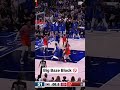 Baze Gets Big Block on Doncic to End First Half 🚫 | Thunder Making Plays on Defense | #Shorts #NBA