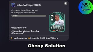 Intro To Player SBCs SBC - Cheapest Solution & Tips EA FC 26