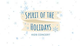 Dairy Farmers of Manitoba Spirit of the Holidays Kids Concert Promo 2020