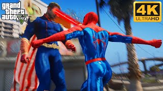 GTA 5 - Spider-Man VS Homelander | DEATH BATTLE !!!