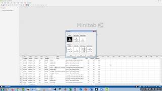 Dotplots in Minitab
