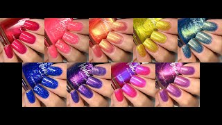 KB Shimmer | Summer Vibes | Live Swatches