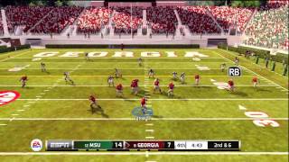 NCAA 13 NICE CATCH THIS IS BEAST!