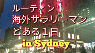 海外サラリーマンとある１日【オーストラリア・シドニー】 - Daily routine Japanese office worker living in Sydney, Australia