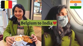 I travelled from BELGIUM to INDIA | I am going to MUMBAI | Travel Guidelines Belgium to India 2022