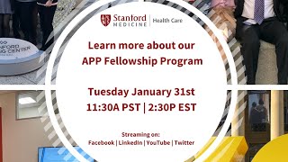 Stanford LIVE: APP Fellowship
