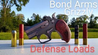 Bond Arms Derringer Self Defense Loads