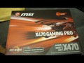 MSI X470 MOTHERBOARD.