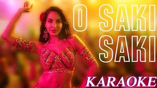 Saki Saki Karaoke Song With Lyrics || Batla House || Neha Kakkar Hindi Song || Indian Karaoke