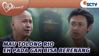 Kocak Banget! Mike dan Tejo Mau Tolongin Rio, Eh Pada Gak Bisa Berenang | My Heart - Episode 158