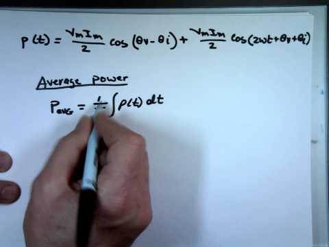 Instantaneous Power and Average Power Instantaneous Power and Average Power