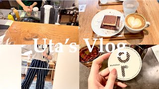 Vlog [ENG] 初オラディ.相変わらずスタバラブ｜Daily study life. First time cooking Oladi. Loving Starbucks too much