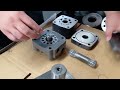 oms hydraulic motor disassembly and assembly