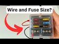 How To Wire a DC Fuse Block? Fuse and Wire Sizes