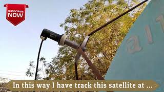 Hotbird 13e at 4 feet dish antenna in whole Sindh