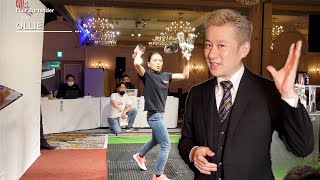 世界的に有名なフレアバーテンダー【OLLIE】さんの大会演技を審査員目線で公開します　ジャパンバーテンダースクール