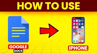 How To Use Google Docs On iPhone (Complete Instructions To Use Google Docs On iPhone)