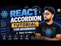 React Accordion Tutorial for Beginners | Build a Simple FAQ Accordion Component