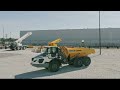 Liebherr - First U.S. articulated dump truck has arrived