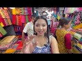 ষষ্ঠী থেকে দশমী look 😍 ₹২০০০ এর মধ্যে shopping challenge 🛍️ durga puja 🌼