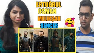 Ertugrul x Osman and Melikshah x Sencer | Oghuz's Lions | Fight Scene Reaction | Cine Entertainment