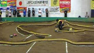 2011　JMRCA電動オフロード全日本　４駆決勝Ｉメイン　ふぃる選手