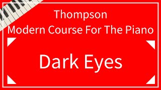 【Thompson】Dark Eyes｜黒いひとみ ロシア民謡