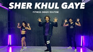 Sher Khul Gaye | Hrithik | Deepika | Fitness Dance | Bollyfit |#akshayjainchoreography #sherkhulgaye