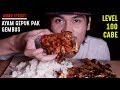 ASMR CHALLENGE : LEVEL 100 CABE AYAM GEPUK PAK GEMBUS ! (EATING SOUND)