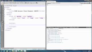 JavaScript Dom access Form element Text box
