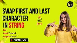 Swap First and Last Character of a String | Java Programming Tutorial
