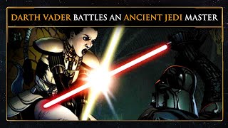 How Did Darth Vader Battle a 4000 Year Old Jedi Master? #shorts #starwars