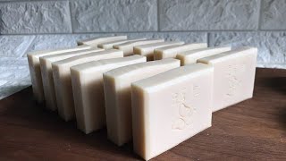 2021-豆漿馬賽皂-Soymilk Savon de Marseille Soap #수제비누#手工皂教學#石鹸