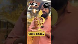 Brass OM Vel with stand | Murugan vetri vel for pooja room | Vel shop chennai