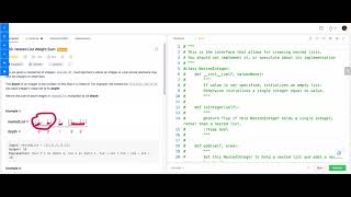 Leetcode 339 - Facebook Interview Question