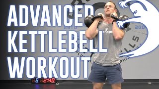 ADVANCED Follow Along DOUBLE Kettlebell Workout 15.4 | AMRAP Workout On Demand