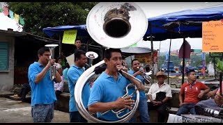 Popurri de Cumbias por la Encantadora Banda Halcon