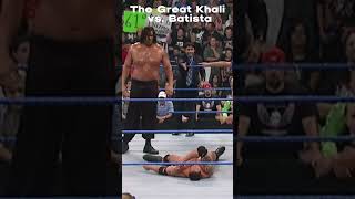 The Great Khali vs. Batista: SmackDown #shorts