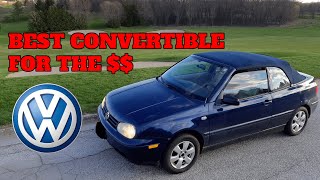 VW CABRIO in 2021!! Best convertible for the $$???