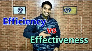 Efficiency vs Effectiveness ! Difference Between Efficiency and Effectiveness !! ASK Mechnology !!!